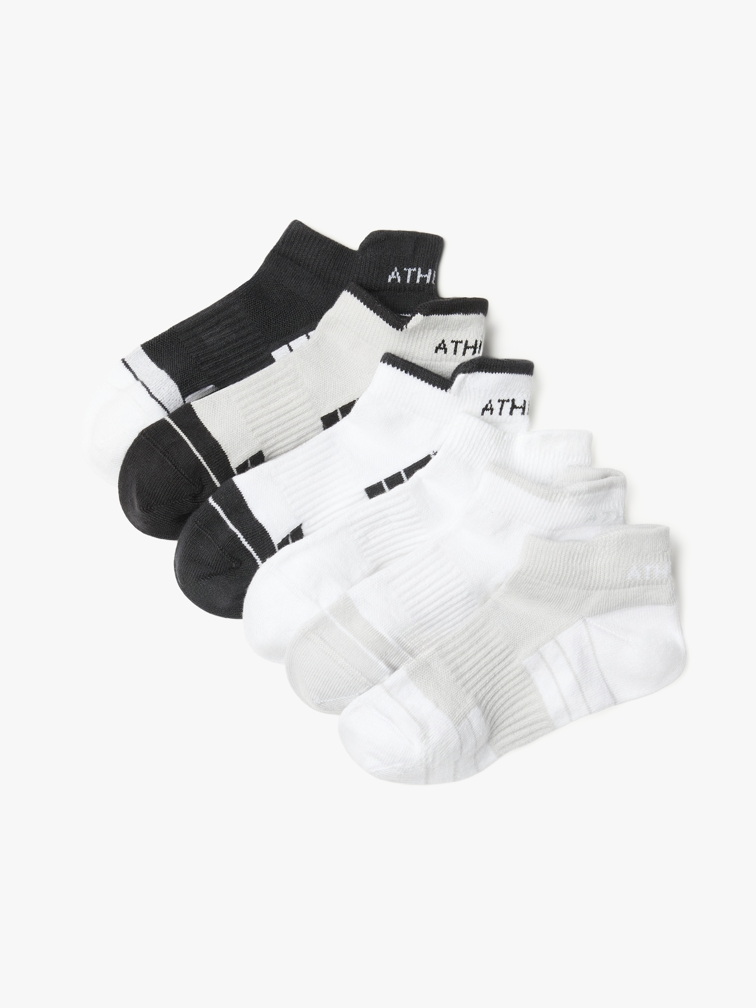 Athleta Girl Everyday Ankle Sock 6-Pack