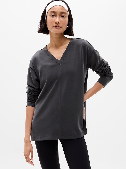 Image number 1 showing, Seasoft V Neck Sweatshirt