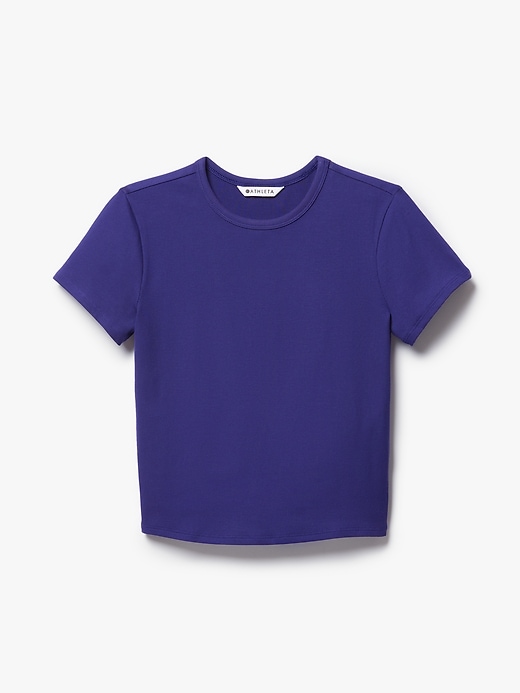 Image number 8 showing, Signature Rib Crop Tee