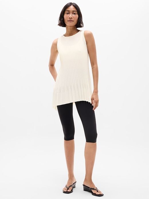 Image number 4 showing, Featherweight Plissé Tank