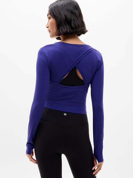 Image number 3 showing, Transcend Open Back Top