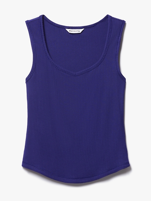 Image number 7 showing, Perfect Rib Sweetheart Tank