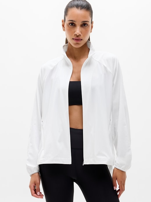 Image number 2 showing, Featherweight Plissé Jacket