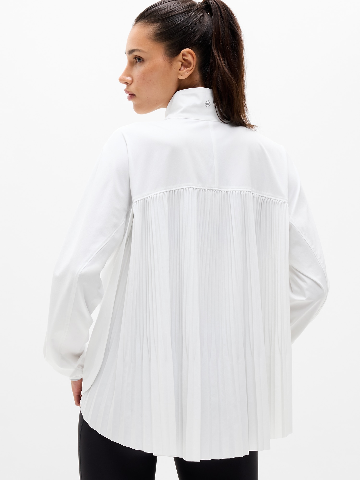 Featherweight Plissé Jacket