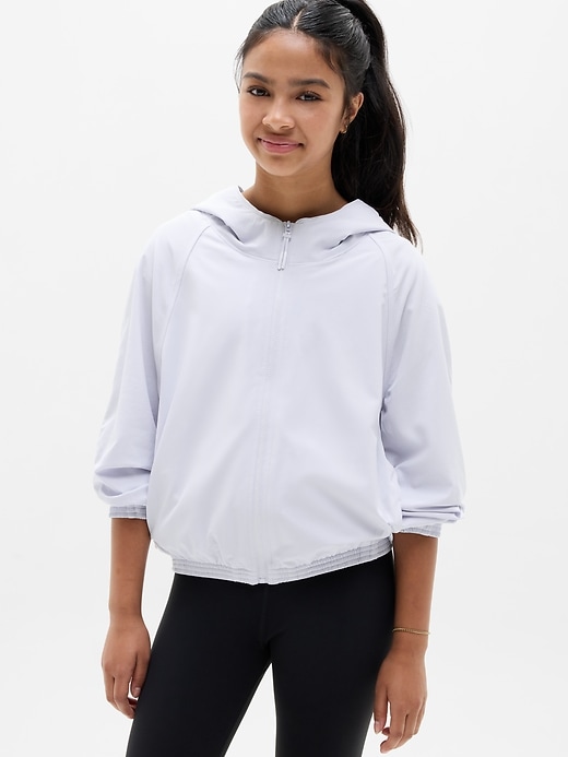 Image number 1 showing, Athleta Girl Run Free Hooded Jacket