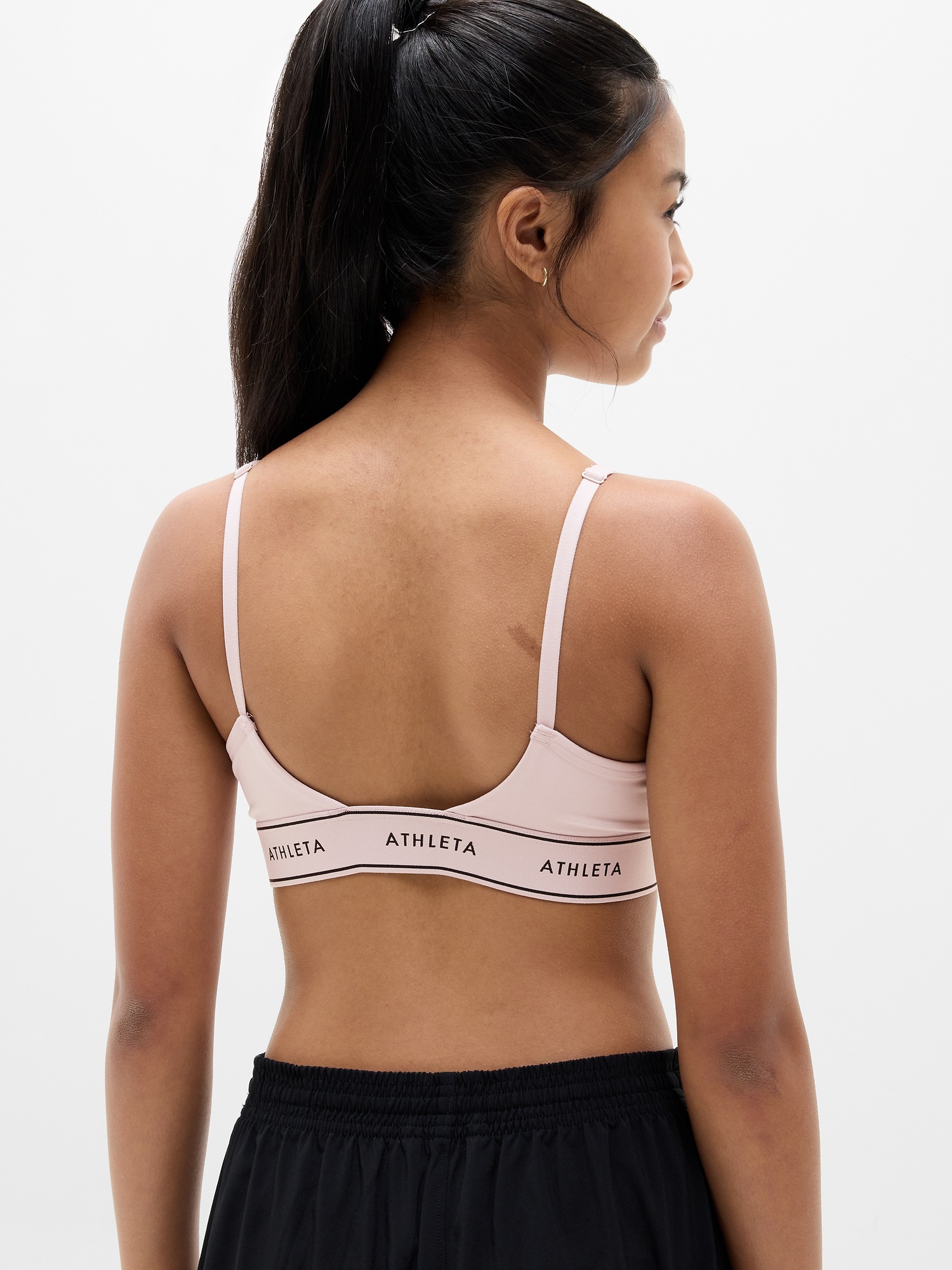 Athleta Girl High Speed Logo Adjustable Bra