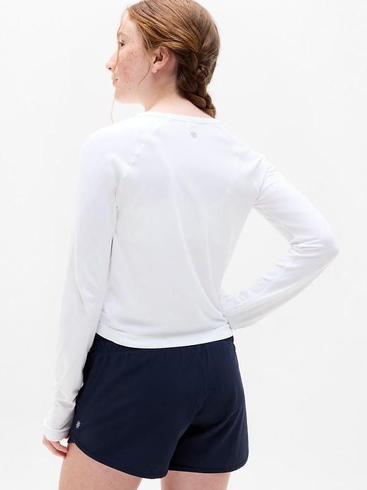 Image number 3 showing, Athleta Girl Power Up Sport Length Top