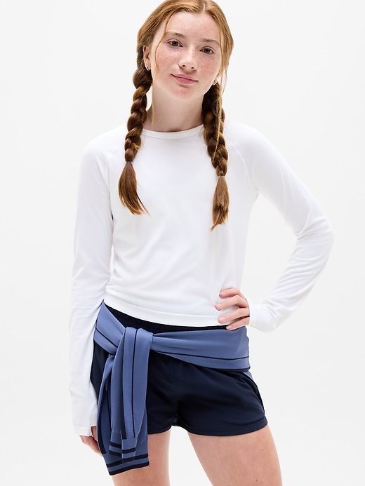 Image number 1 showing, Athleta Girl Power Up Sport Length Top