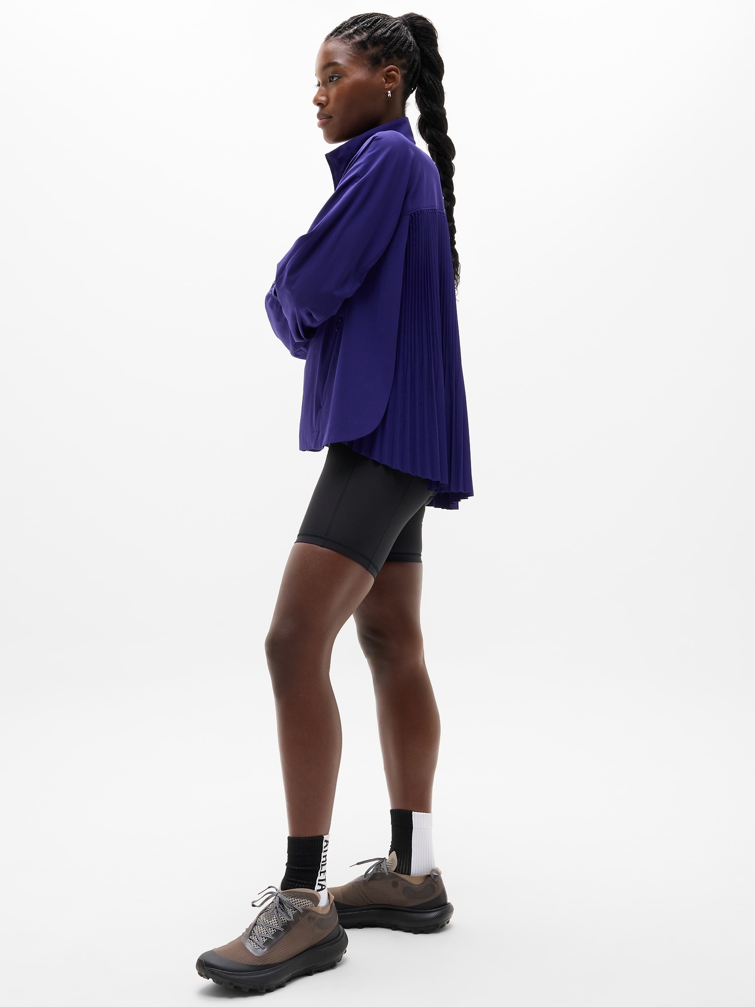 Featherweight Plissé Jacket
