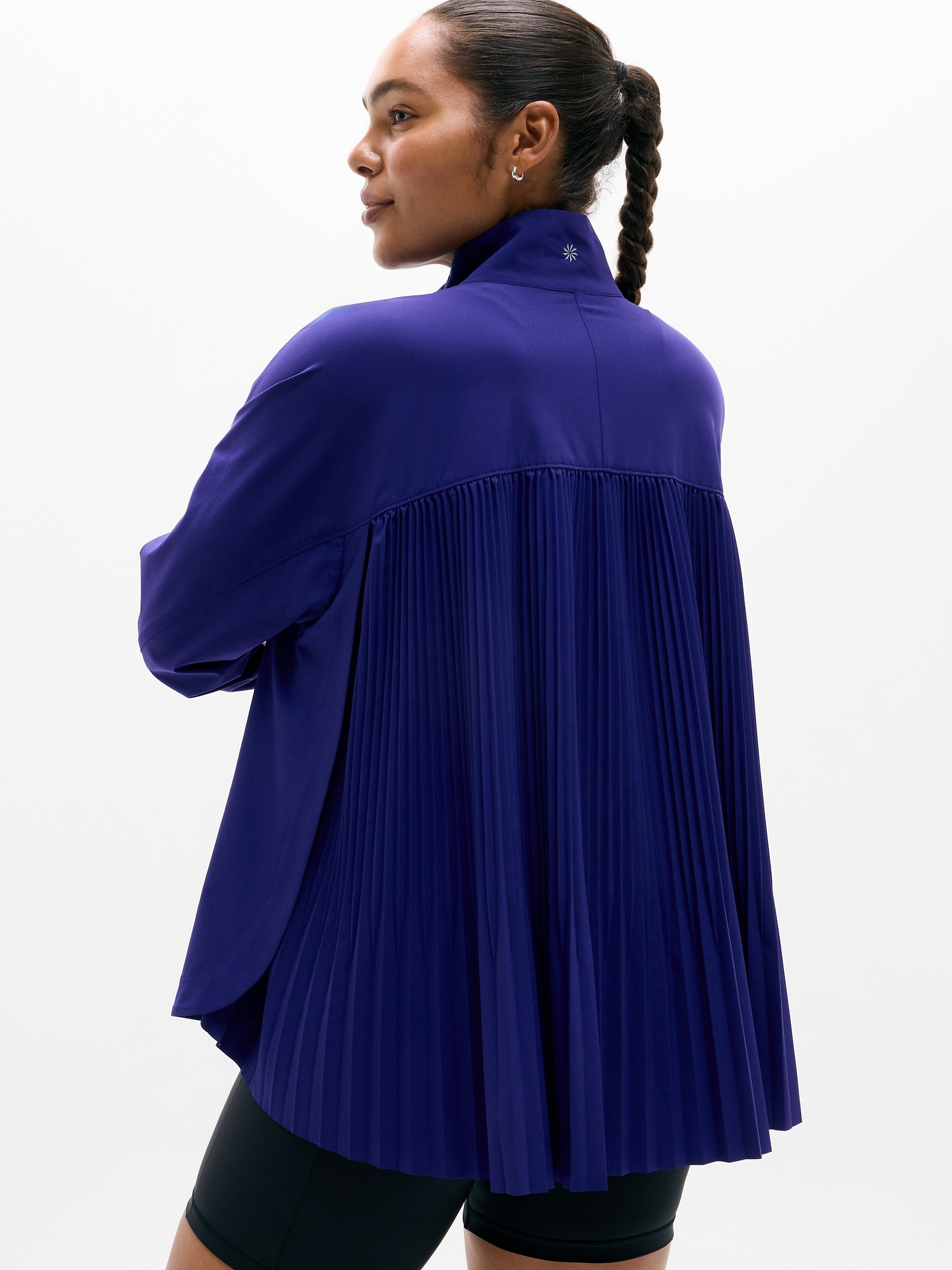 Featherweight Plissé Jacket