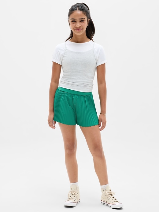 Image number 1 showing, Athleta Girl Sprint Ready Pleat Short