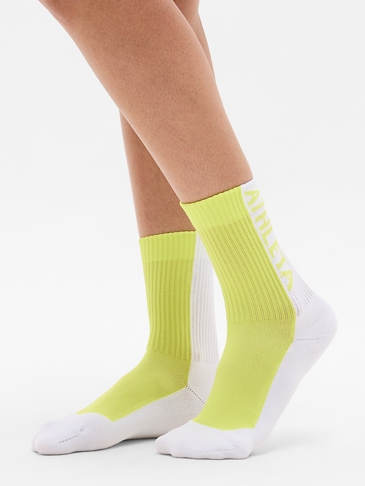 Image number 2 showing, Athleta High Performance Crew Sock