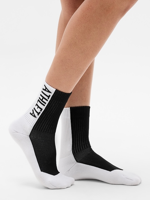 Image number 2 showing, Athleta High Performance Crew Sock