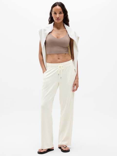 Seasoft Mid Rise Straight Pant