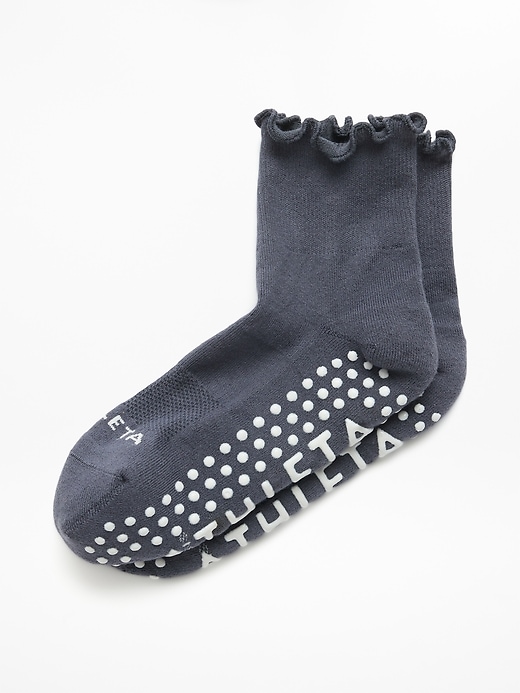 Image number 1 showing, Ruffle Grip Sock