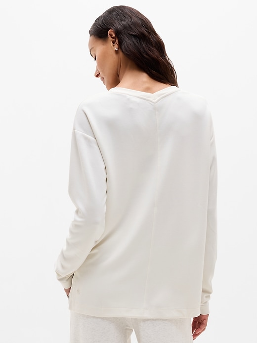 Image number 3 showing, Seasoft V Neck Sweatshirt