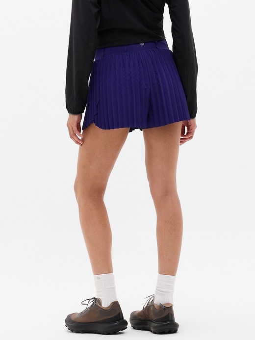 Image number 3 showing, Featherweight Plissé Run Short