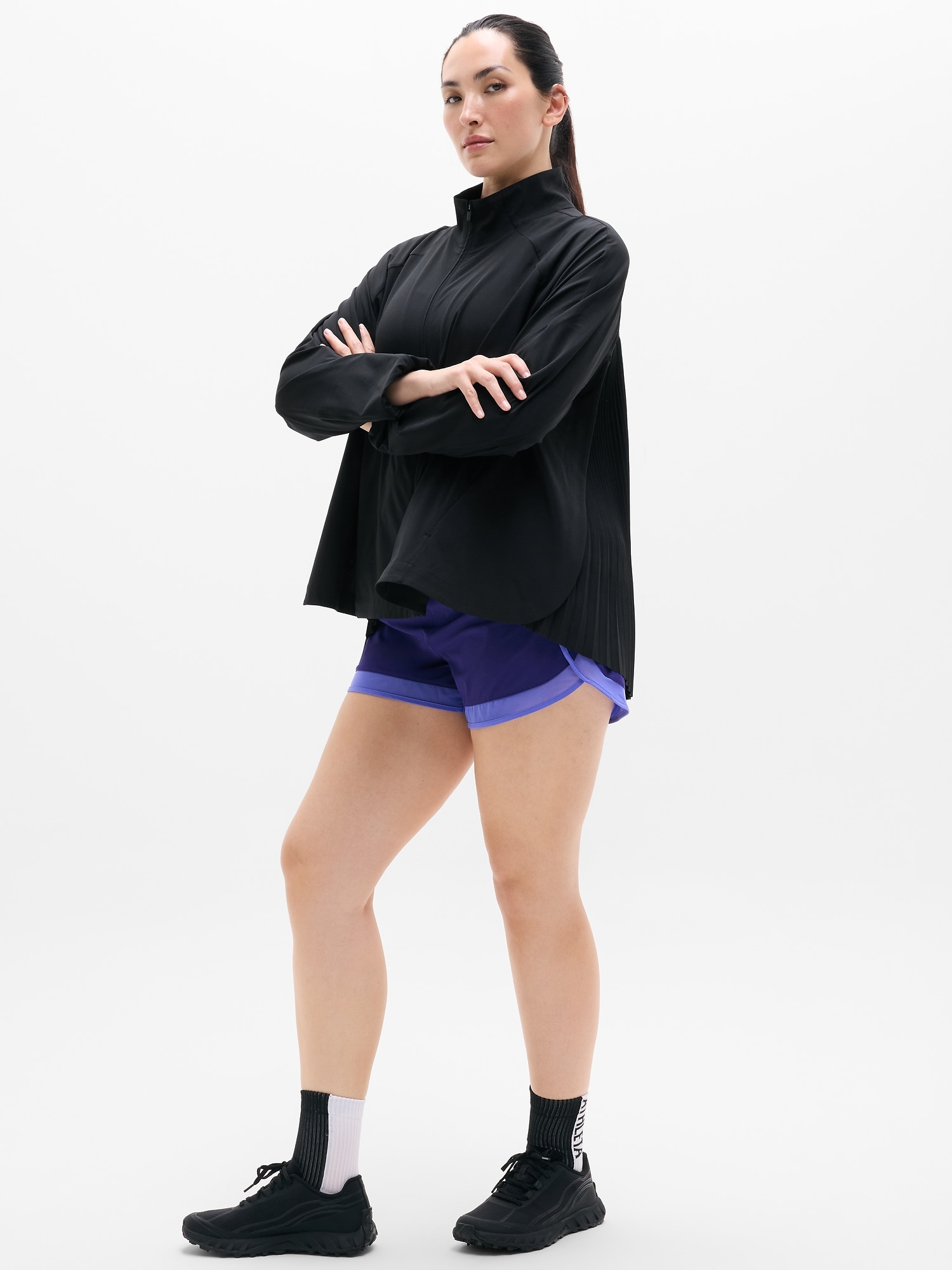 Featherweight Plissé Jacket