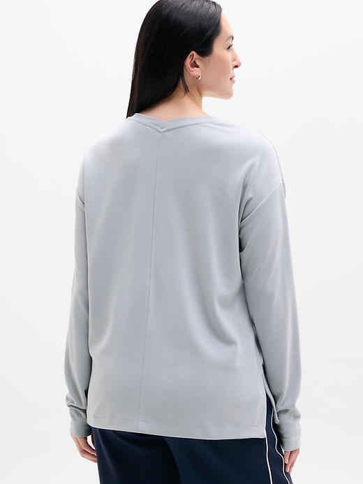 Image number 3 showing, Seasoft V Neck Sweatshirt
