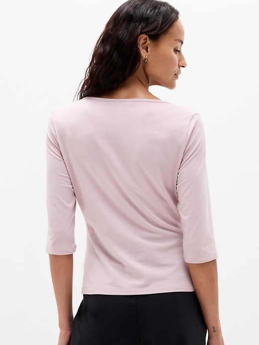 Image number 3 showing, Foundation Midi Sleeve Tee