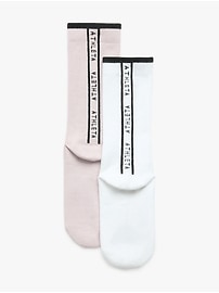 Image number 3 showing, Athleta Novelty Crew Sock 2-Pack