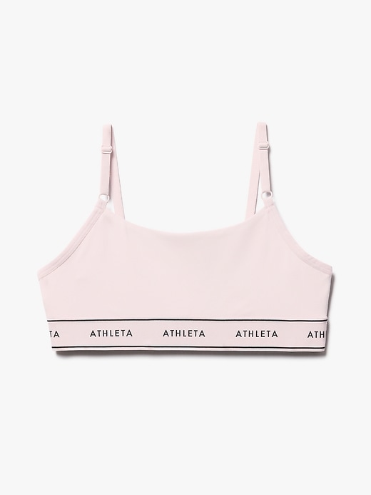 Image number 3 showing, Athleta Girl High Speed Logo Adjustable Bra