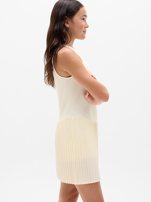 Image number 3 showing, Athleta Girl Pleat Perfect Dress