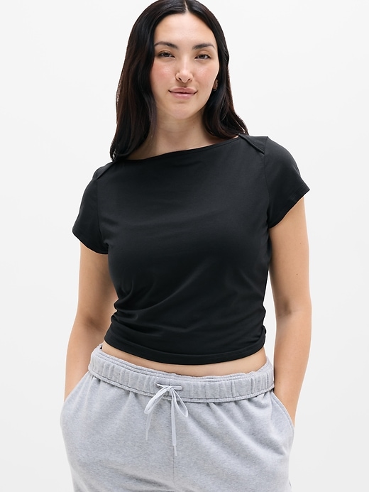 Image number 1 showing, Foundation Cap Sleeve Tee