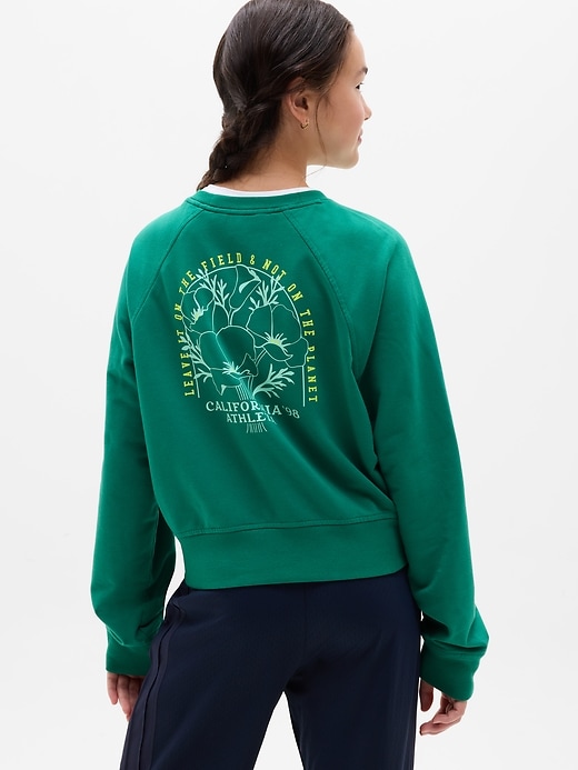Image number 3 showing, Athleta Girl All Day Crewneck Sweatshirt
