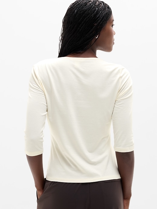 Image number 5 showing, Foundation Midi Sleeve Tee