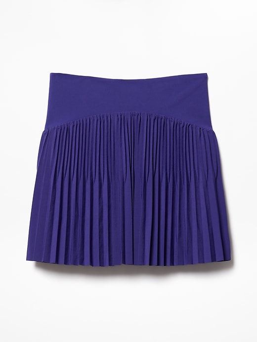 Image number 7 showing, Featherweight Plissé Skort