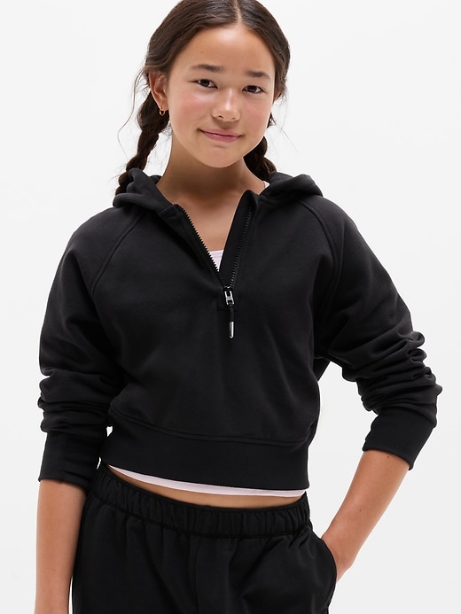 Image number 1 showing, Athleta Girl All Day Half Zip Hoodie
