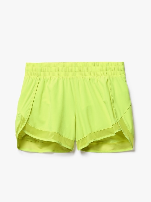 Image number 7 showing, Mesh Racer Run Mid Rise 4" Short