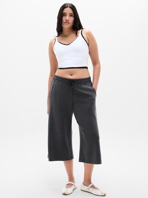 Image number 4 showing, Seasoft Wide Crop Pant