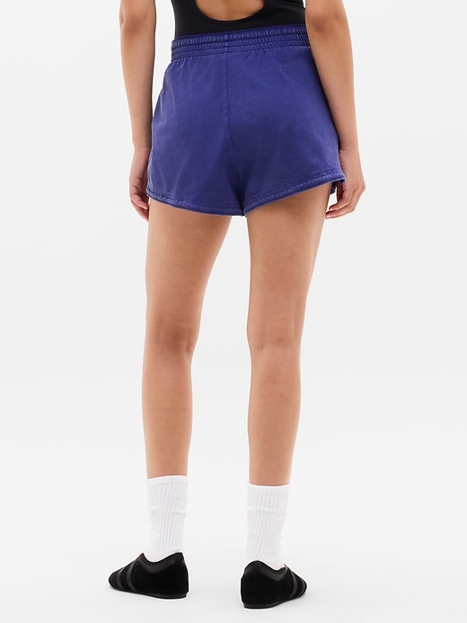 Image number 3 showing, Airy Cotton Terry Snow Wash Shortie