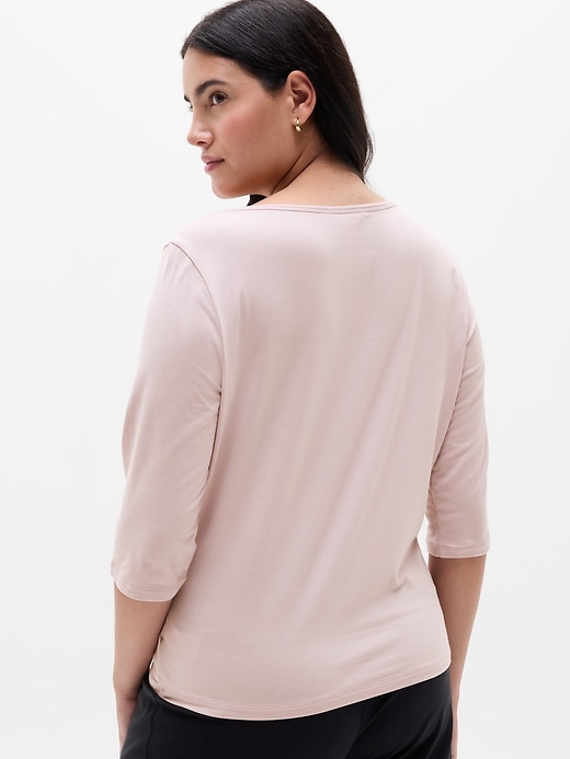 Image number 5 showing, Foundation Midi Sleeve Tee