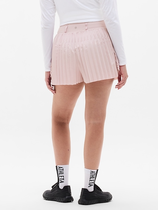 Image number 3 showing, Featherweight Plissé Run Short