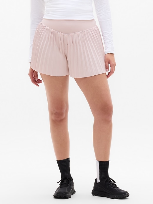 Image number 2 showing, Featherweight Plissé Run Short