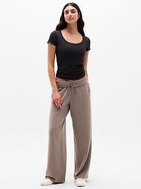 Image number 2 showing, Signature Rib Scoop Tee
