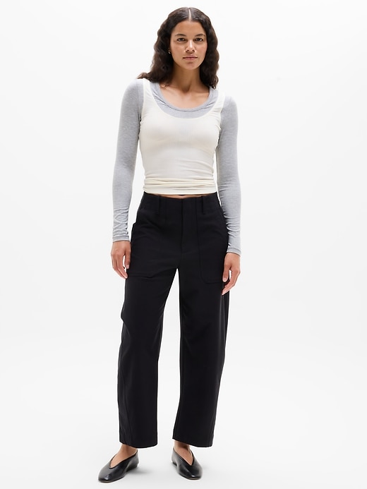 Image number 2 showing, Perfect Rib Layered Top