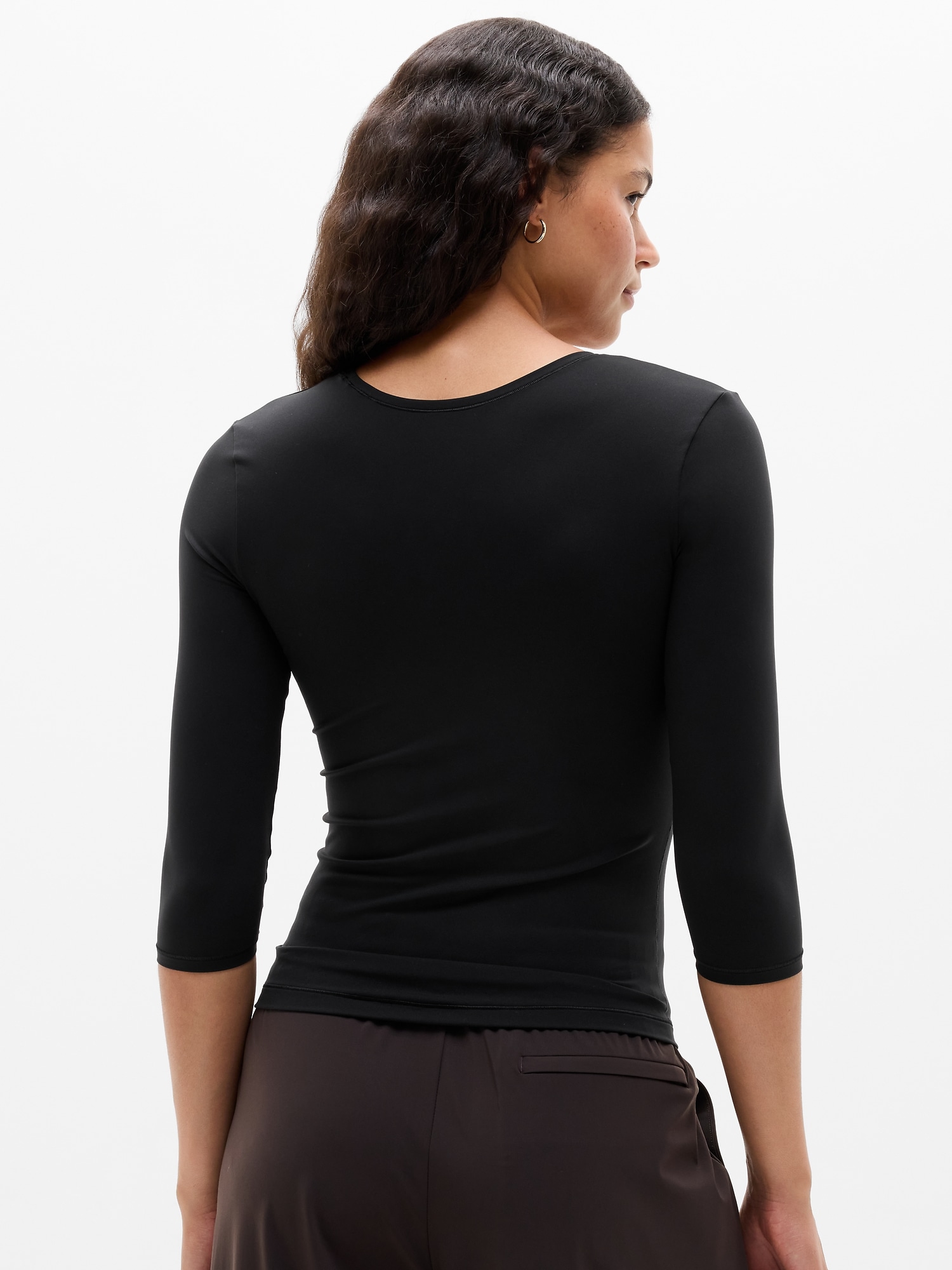 Bodymove Scoop Midi Sleeve Tee