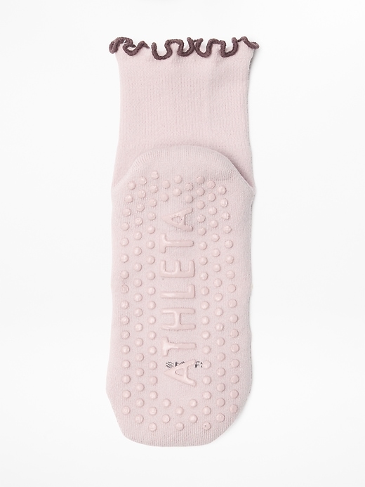 Image number 2 showing, Ruffle Grip Sock
