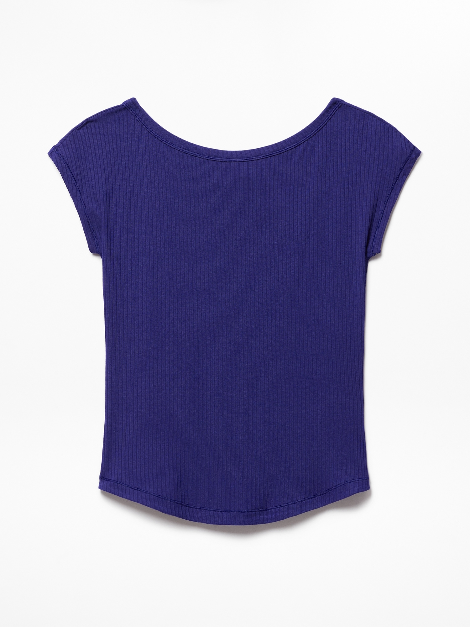Perfect Rib Boatneck Tee