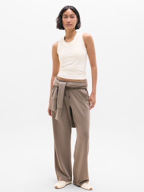 Seasoft Mid Rise Straight Pant