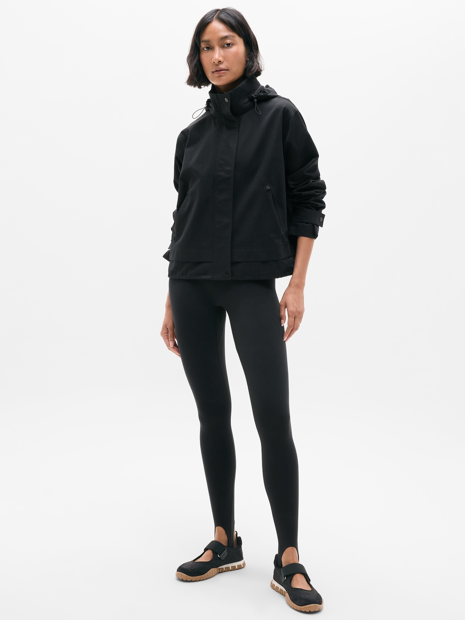 Женская куртка Athleta Daymaker, цвет: Чёрный — фото 2