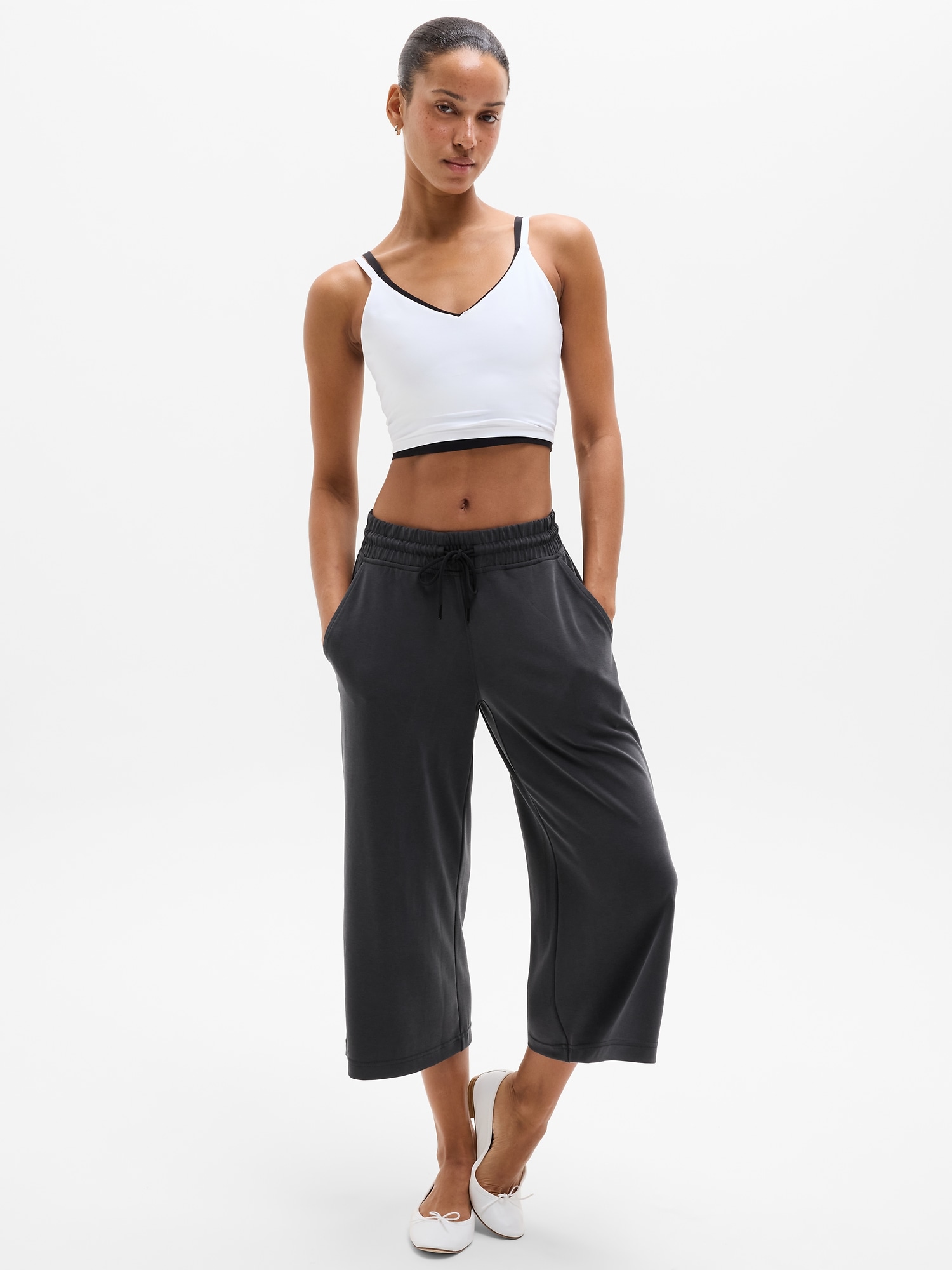 Seasoft Wide Crop Pant