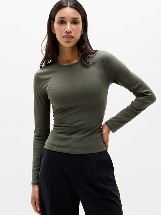 トップス eaphi MULTI SHOULDER PARTS RIB TOPS Signature Rib Top | Athleta