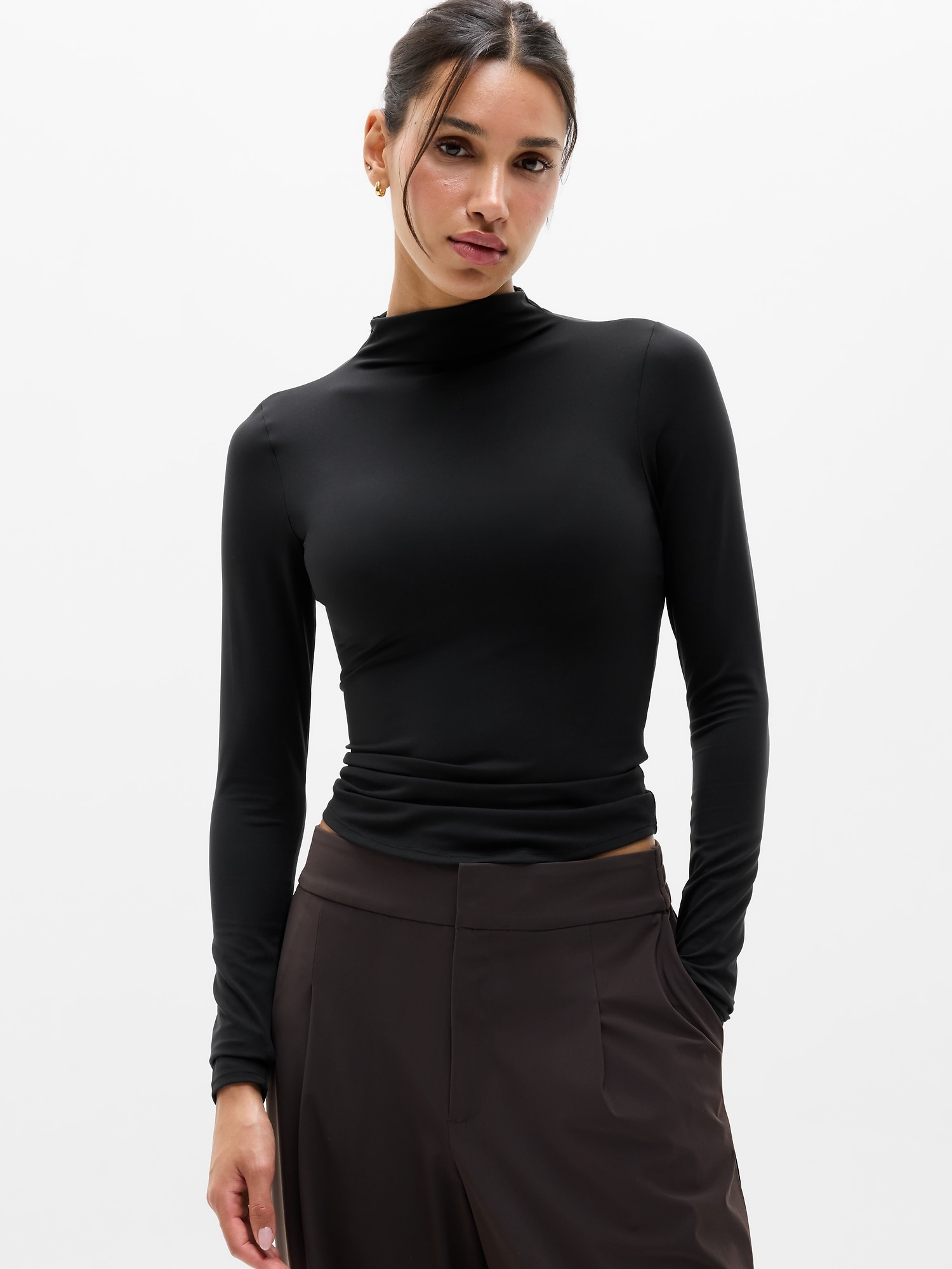 Bodymove Mock Neck Top