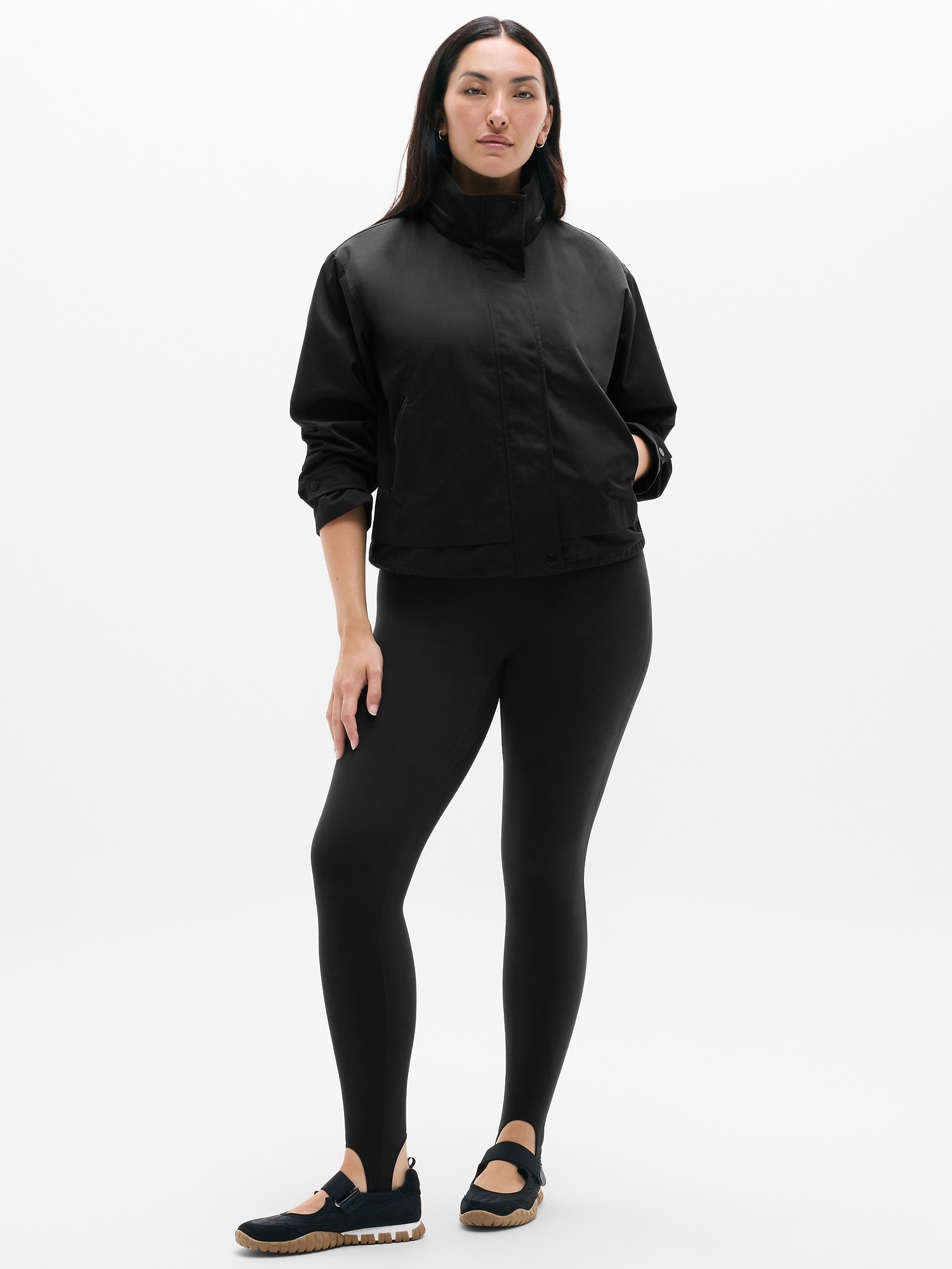 Женская куртка Athleta Daymaker, цвет: Чёрный — фото 5