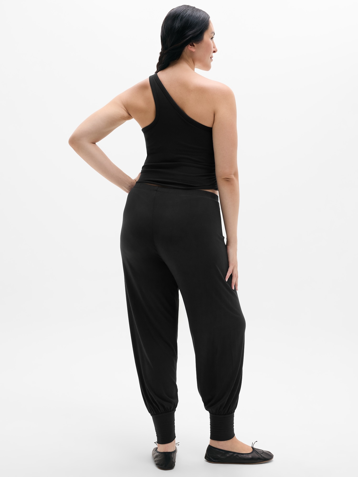 Женские брюки Athleta Dream Drape Balloon, цвет: Чёрный — фото 4
